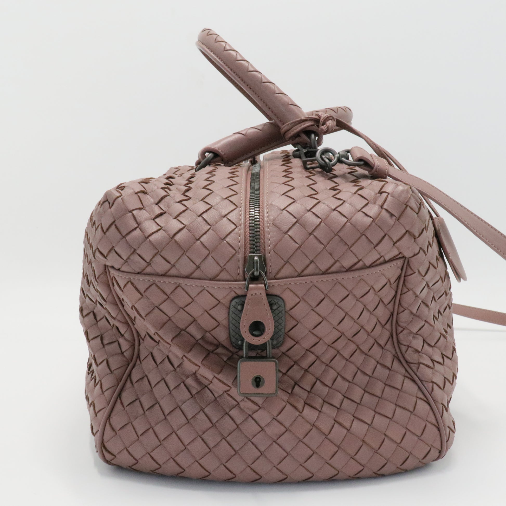 Convertible Boston Bag Intrecciato Nappa Medium