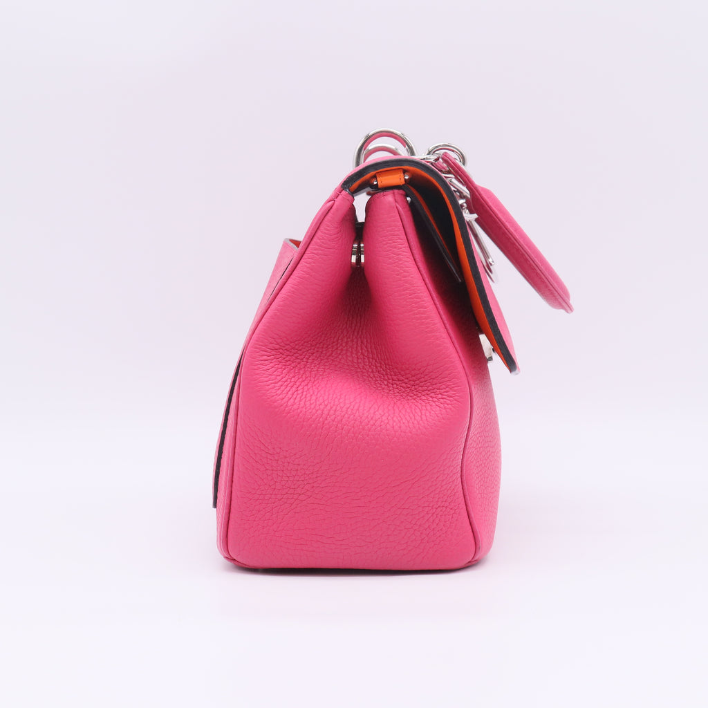 Be Dior Bag Pebbled Leather Small B23570
