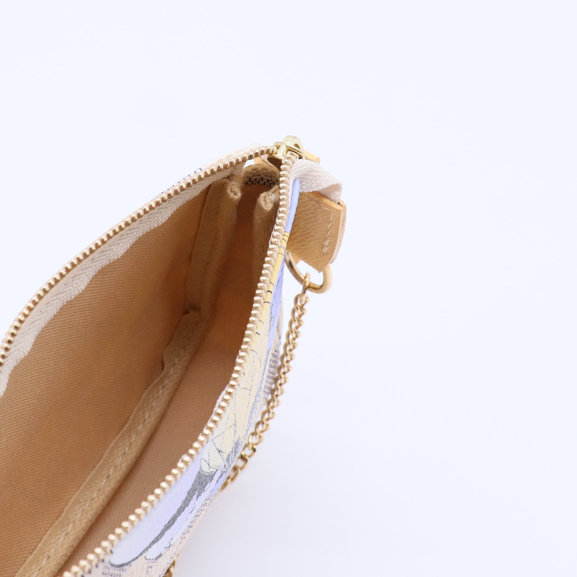 Damier small bag  Azur Pochette Accessoires twins