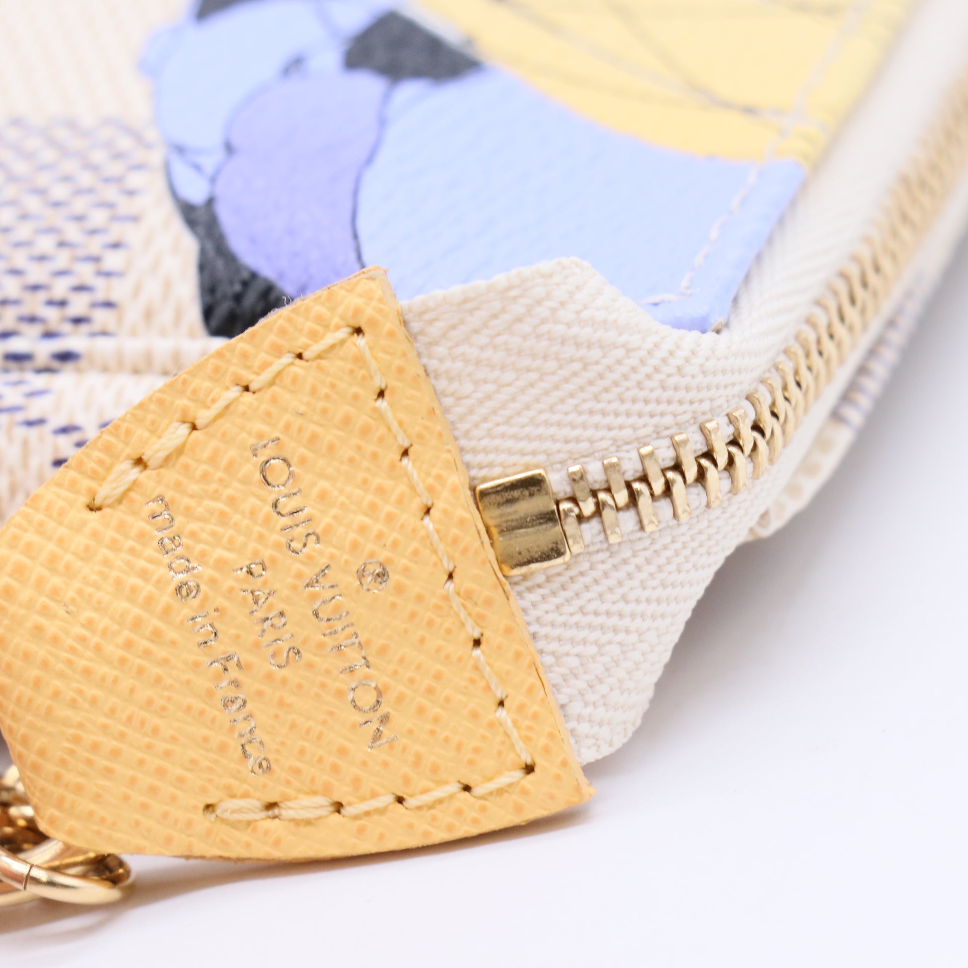Damier small bag  Azur Pochette Accessoires twins