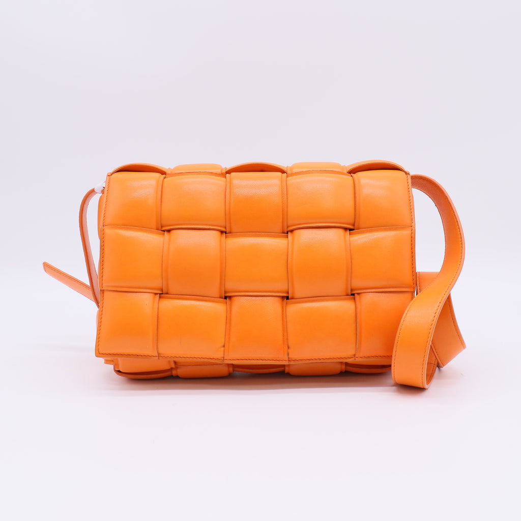 Bottega Veneta Cassette Crossbody Bag Padded Maxi Intrecciato Leather twins B22994