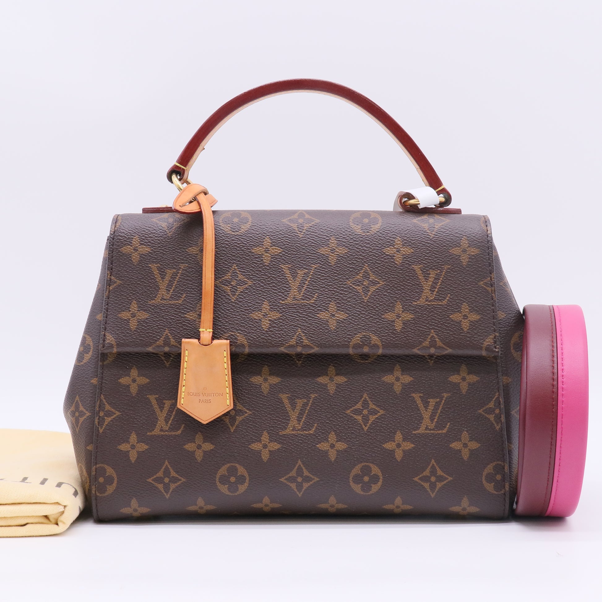 Louis Vuitton Cluny BB Monogram Bag twins B23555