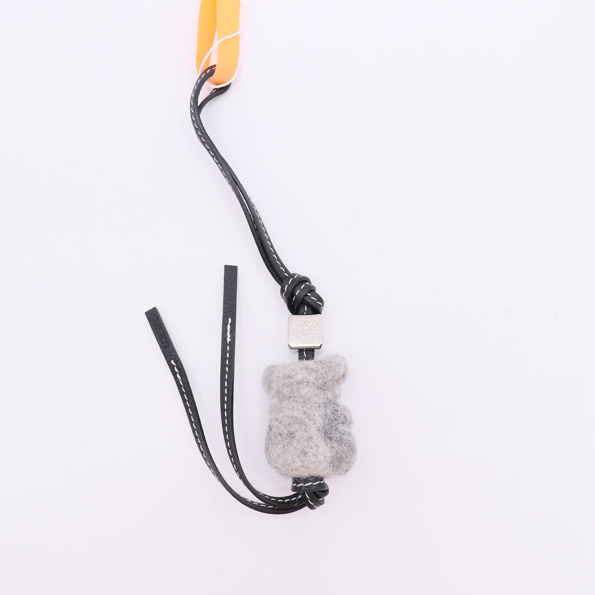 Loewe Koala Charm in Felt and Calfskin Twins LDZ214
