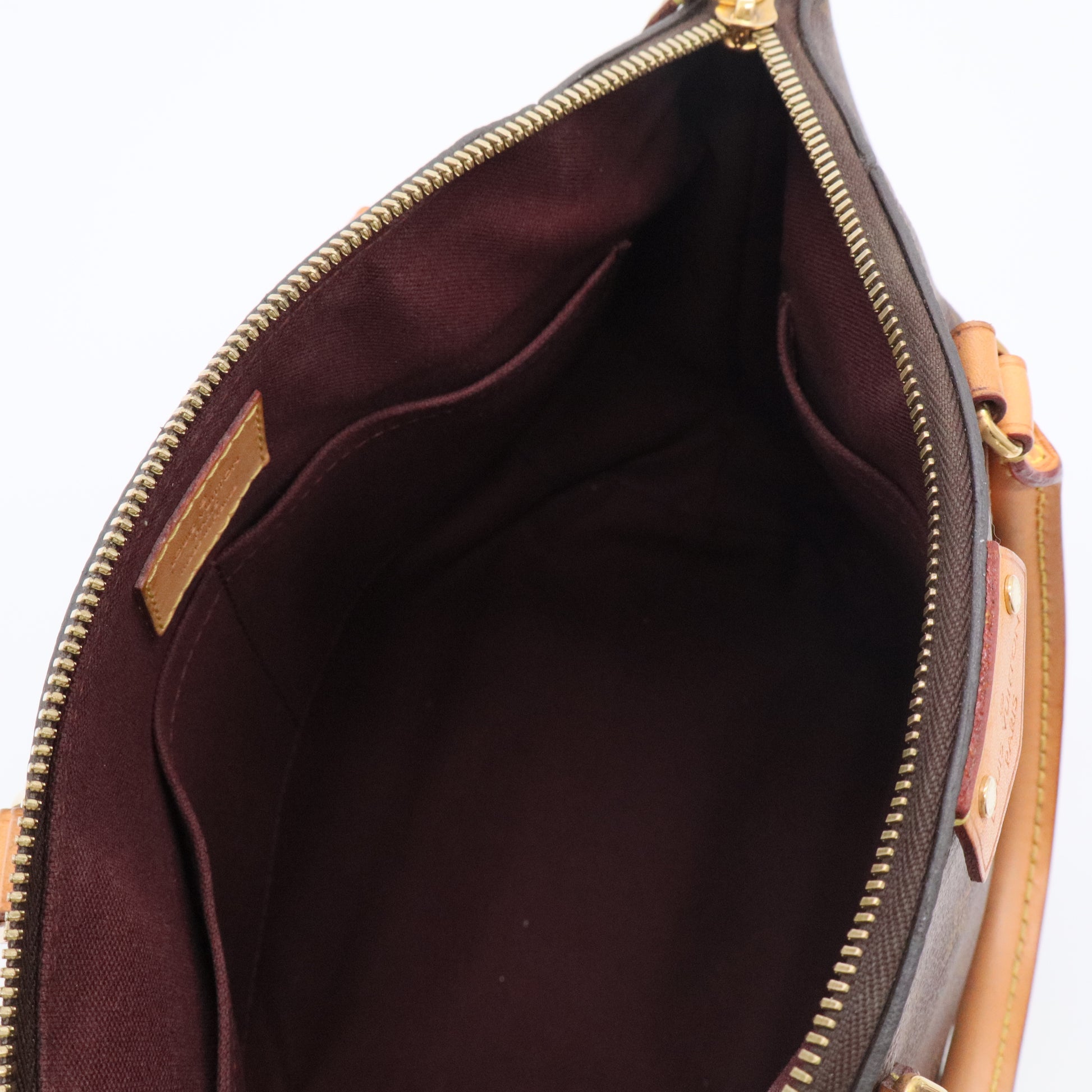 Turen MM monogram Handbag PVC leather Brown 2WAY