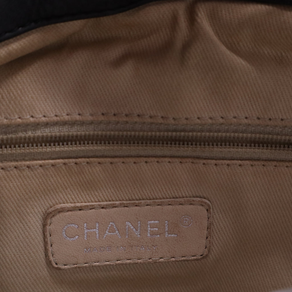 Chanel Stitched Quilted Leather Large Chain Handle Tote Bag twins LDJ4022