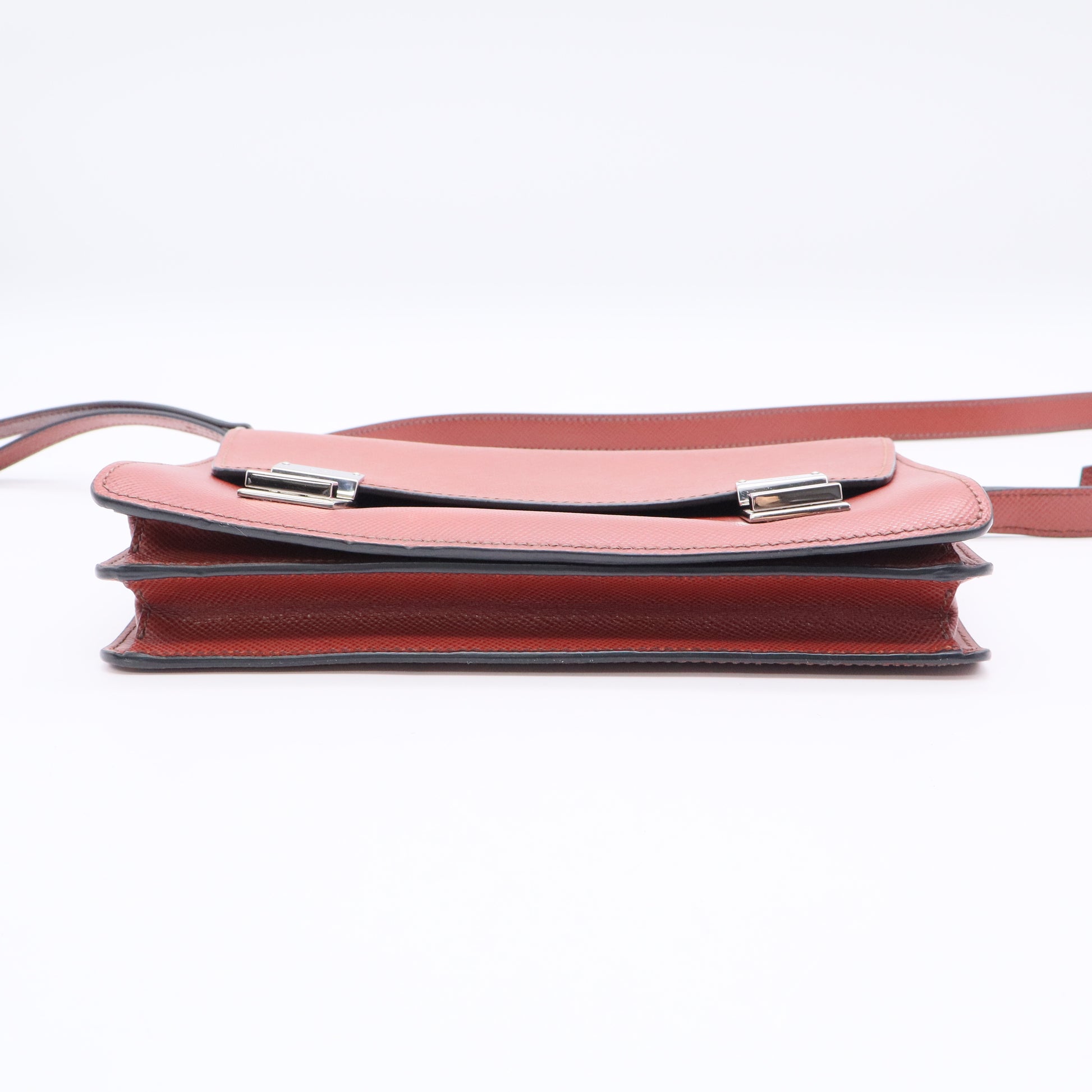 Prada Small Brown Leather Shoulder Bag B20815