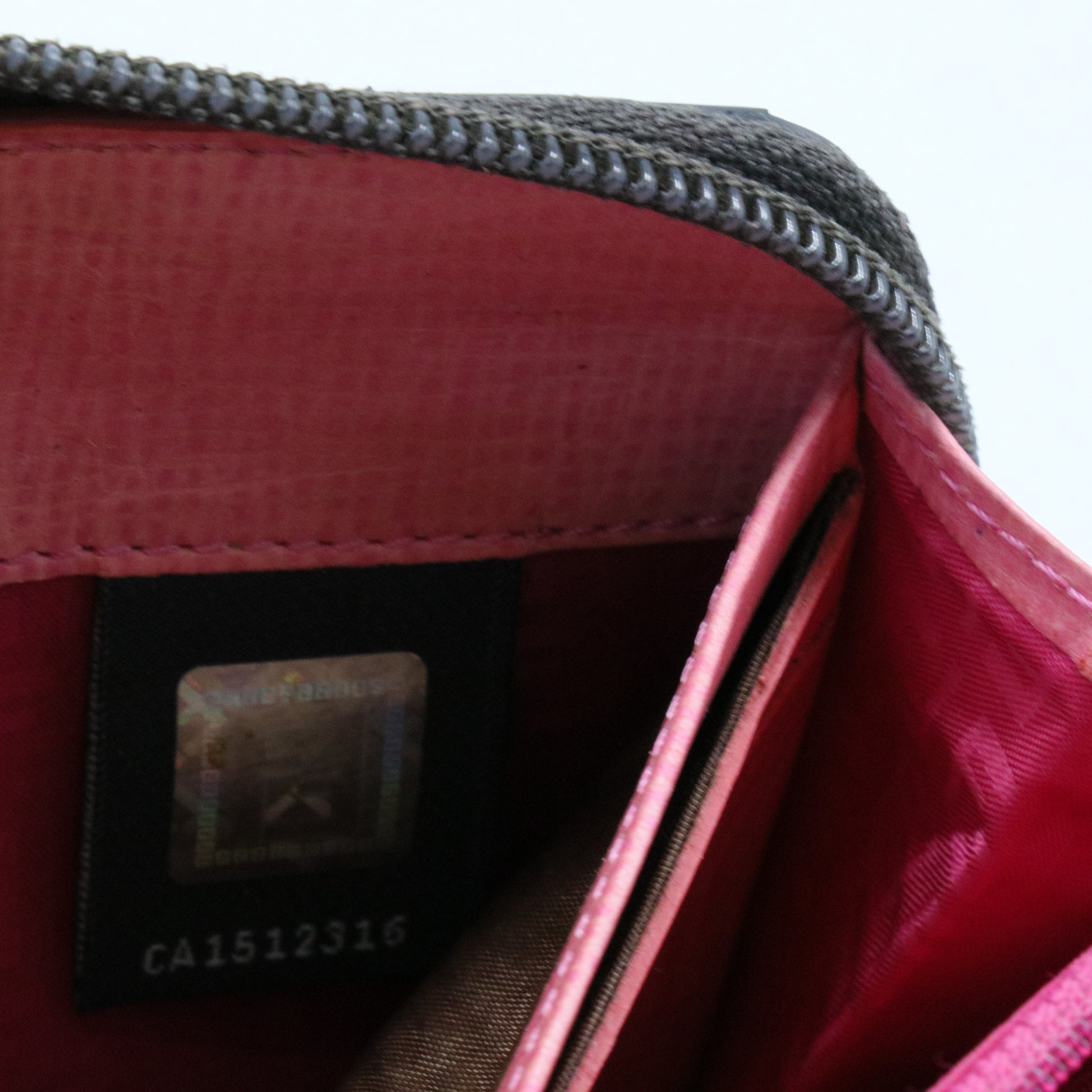 Fendi Brown Monogram-Print Leather Wallet