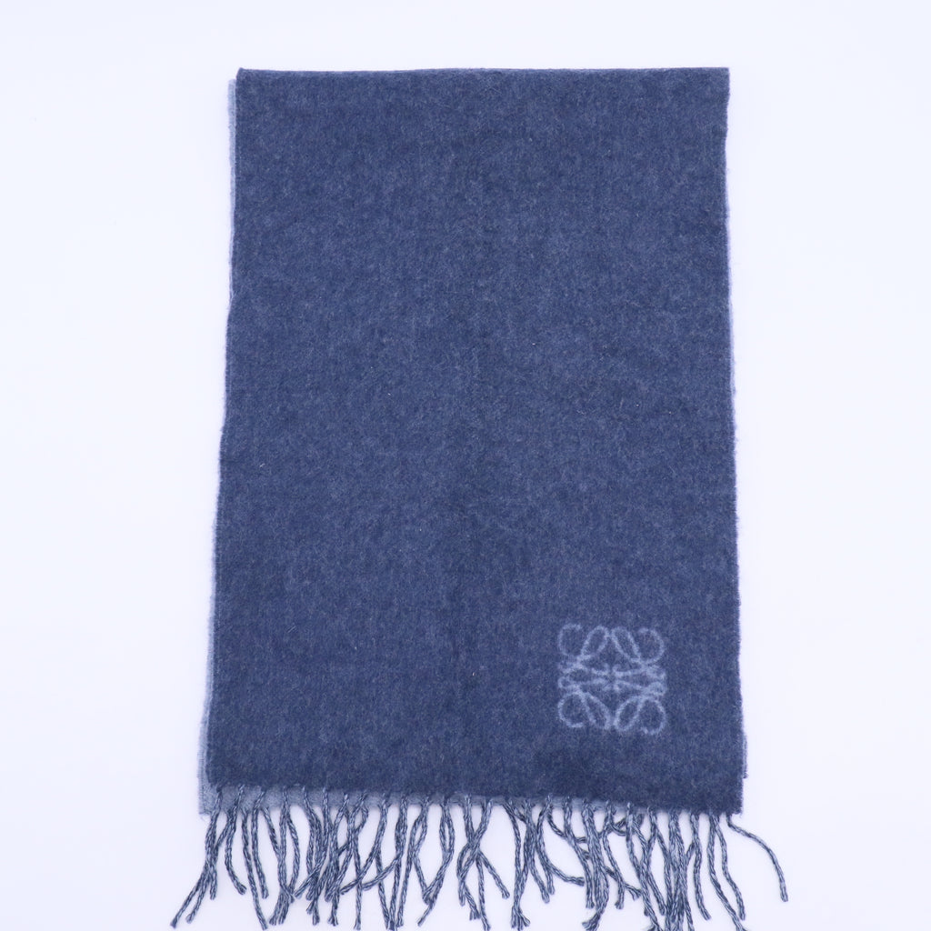 Wool/Cashmere Scarf Blue W20241