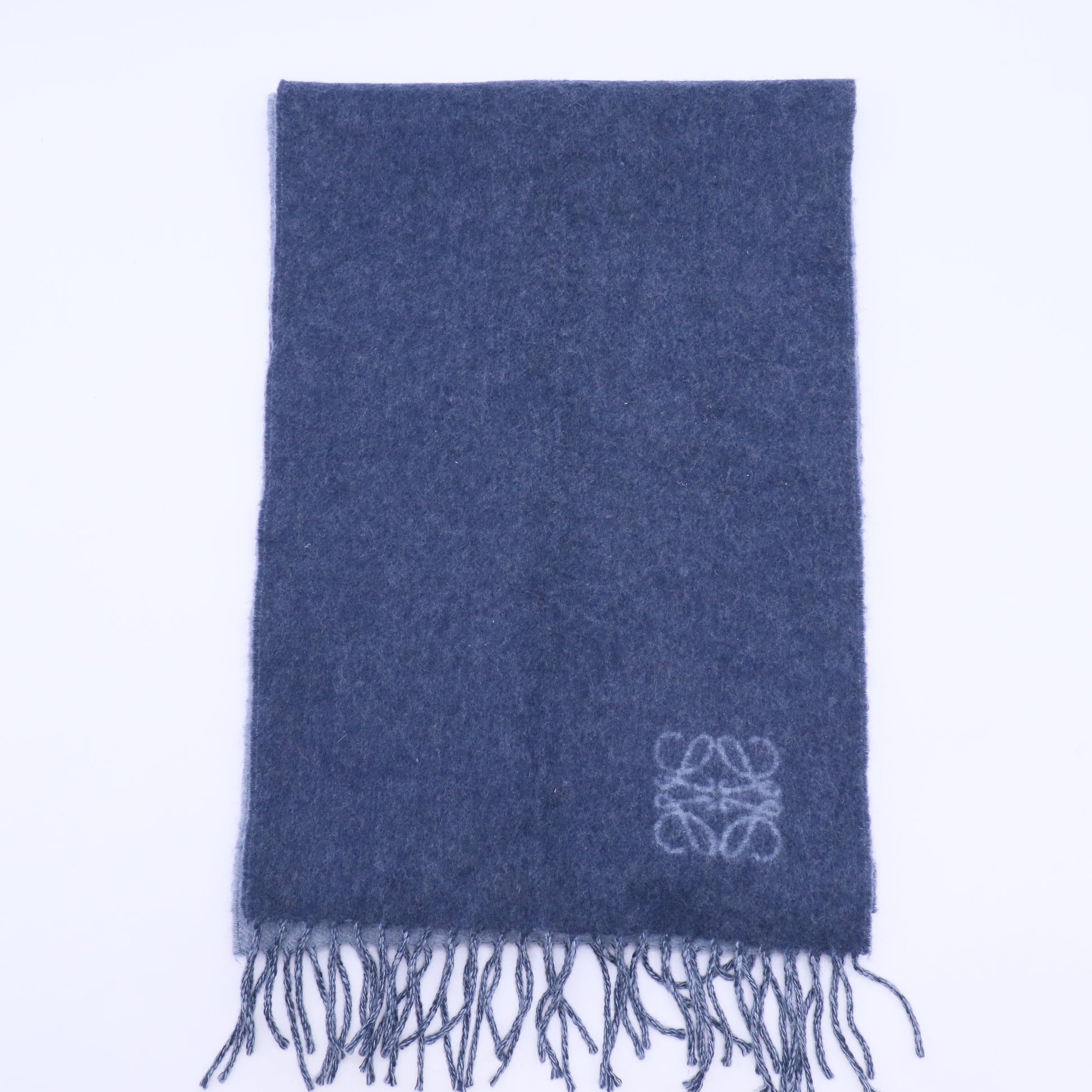 Wool/Cashmere Scarf Blue W20241