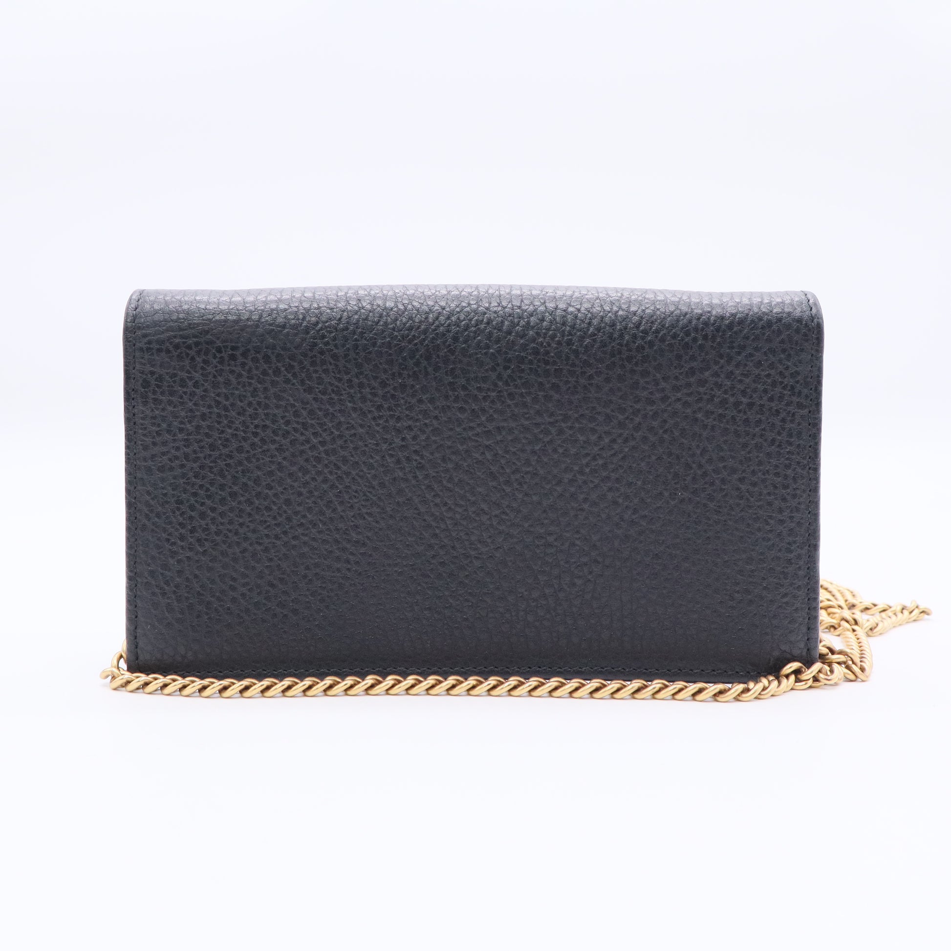 GG Marmont Chain Wallet Embellished Leather Mini B20612