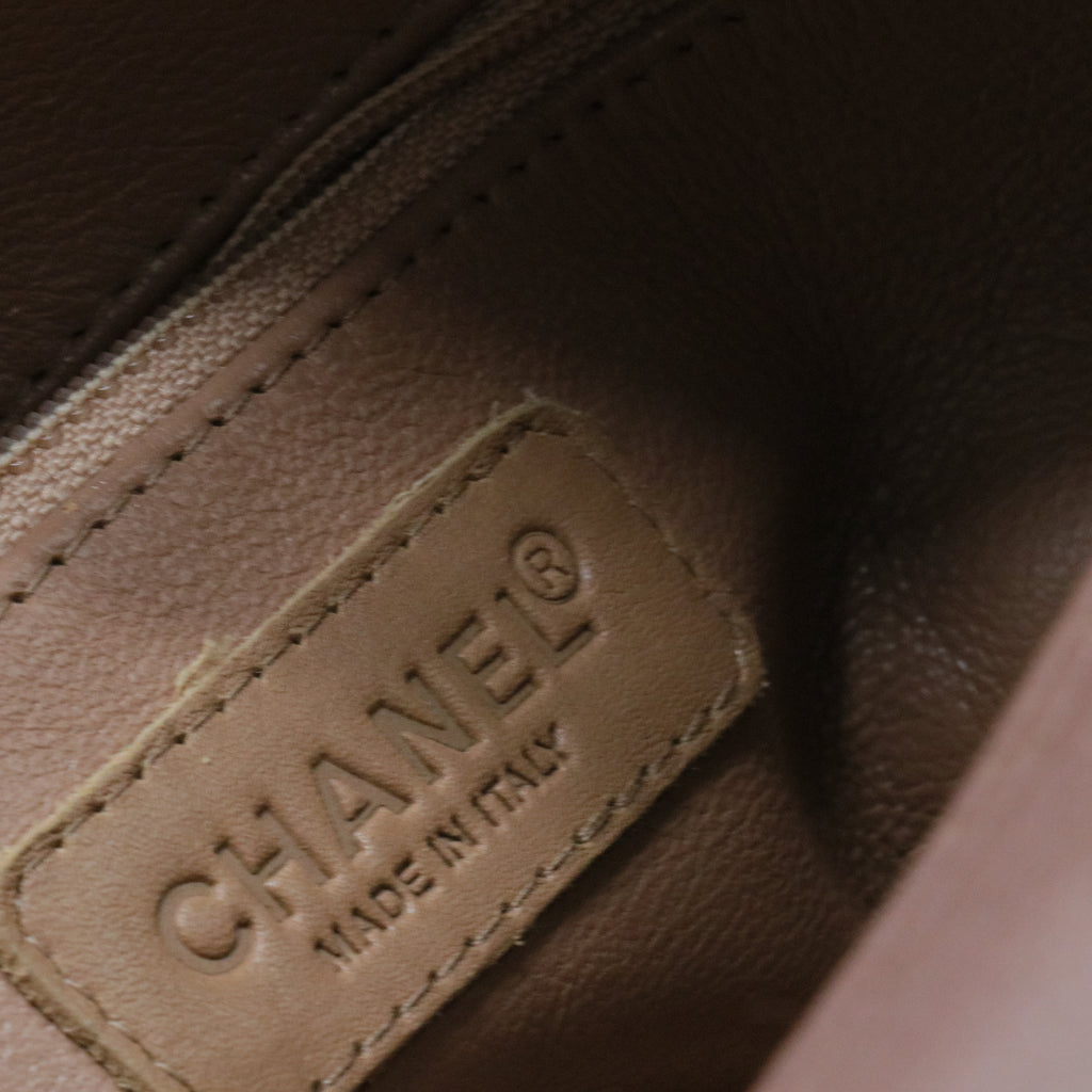 Chanel Matelassé Caviar Boston Bag