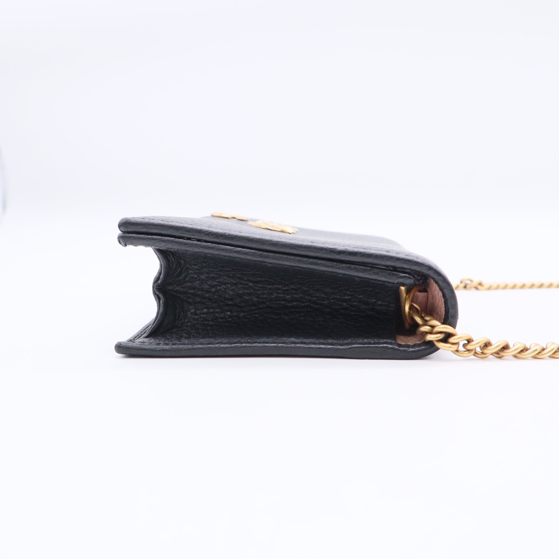 GG Marmont Chain Wallet Embellished Leather Mini B20612