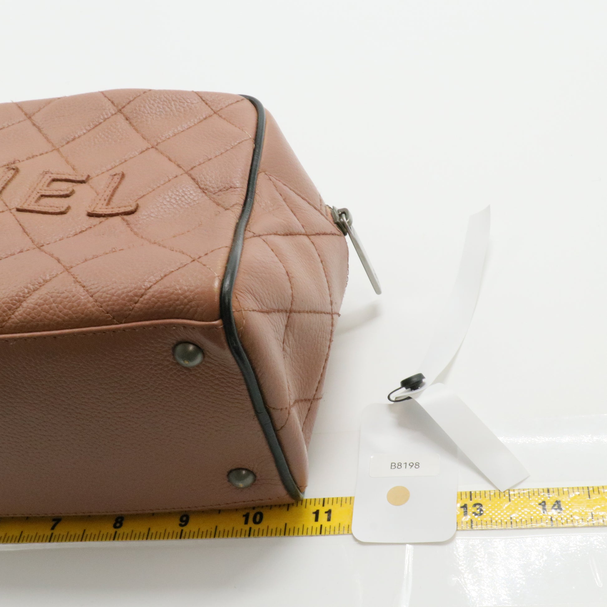 Chanel Matelassé Caviar Boston Bag