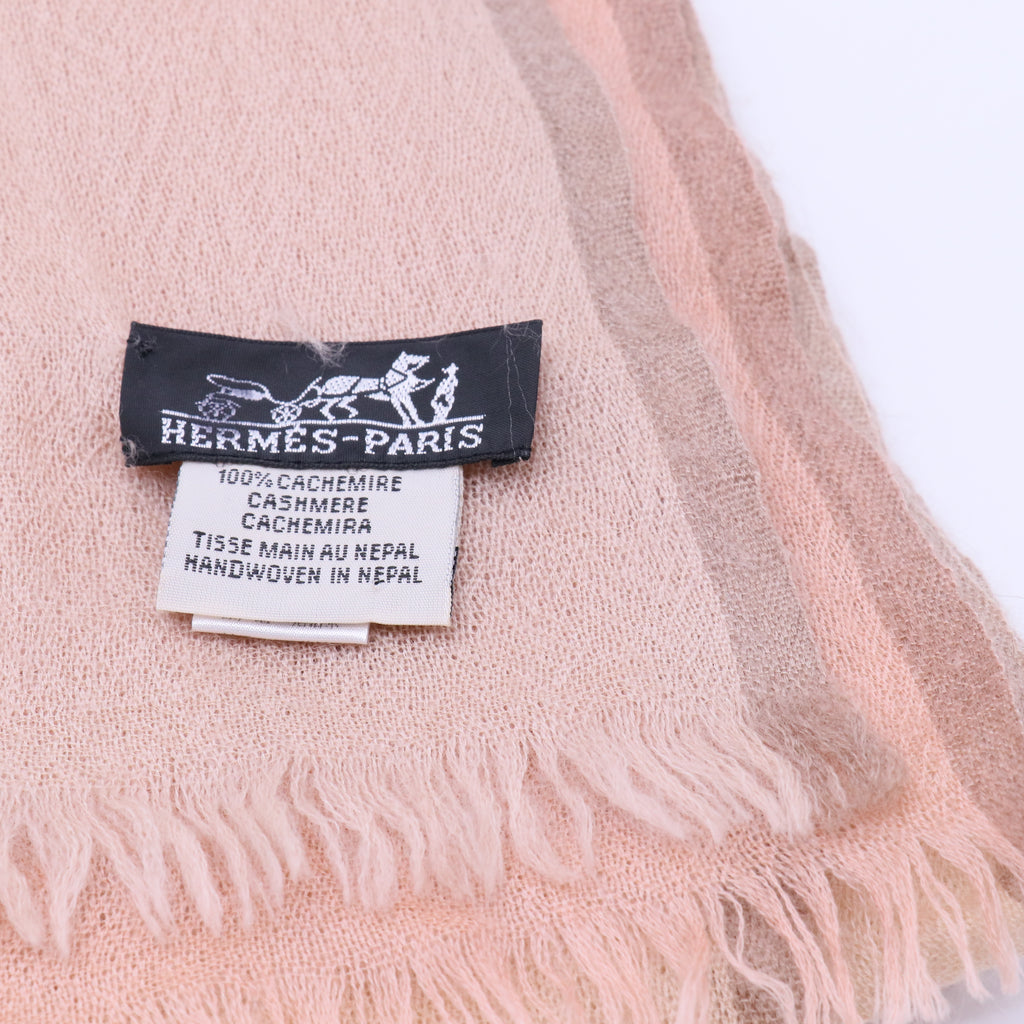 Cashmere Scarf, Light Pink W20180