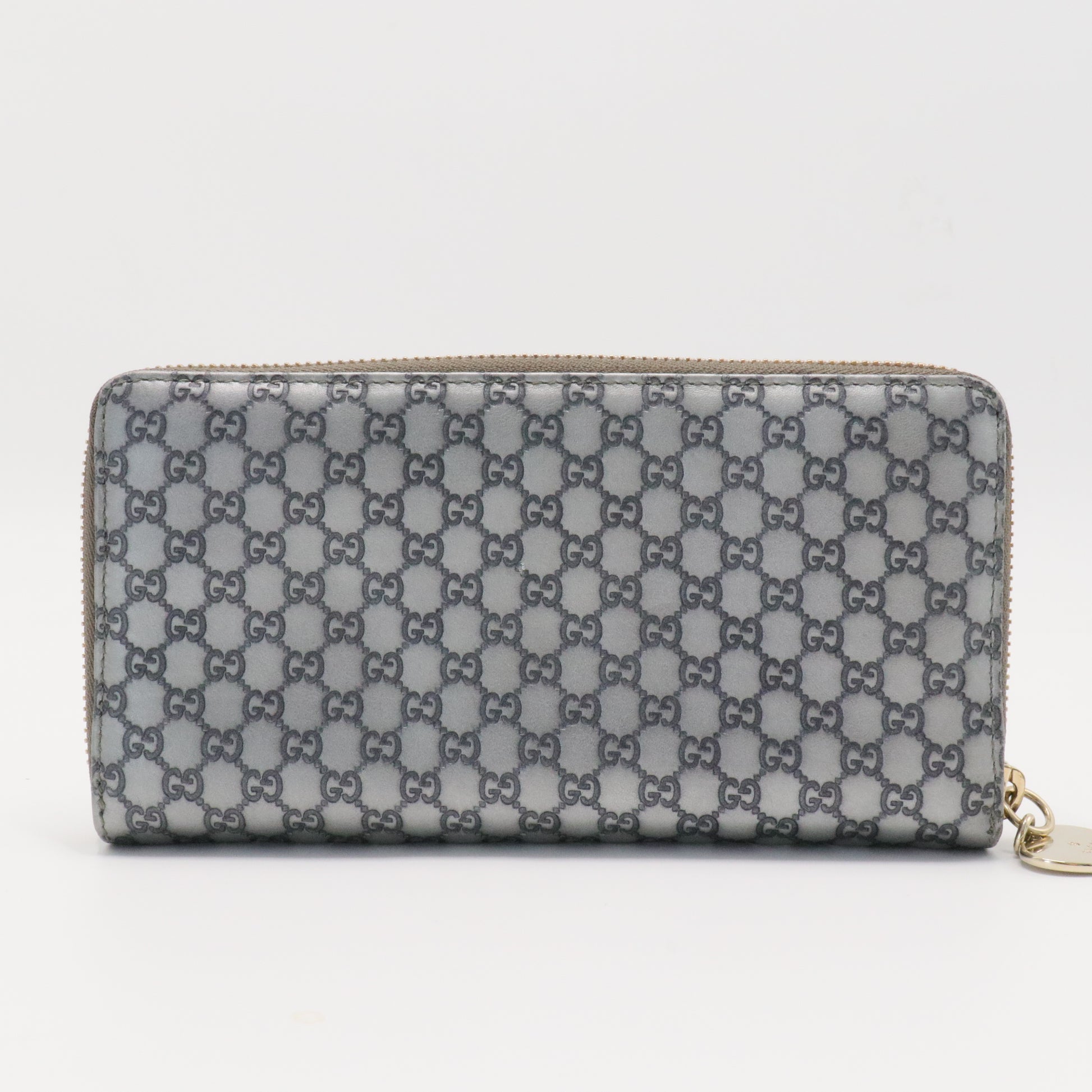 Zip Around Wallet GG Coated Canvas Long