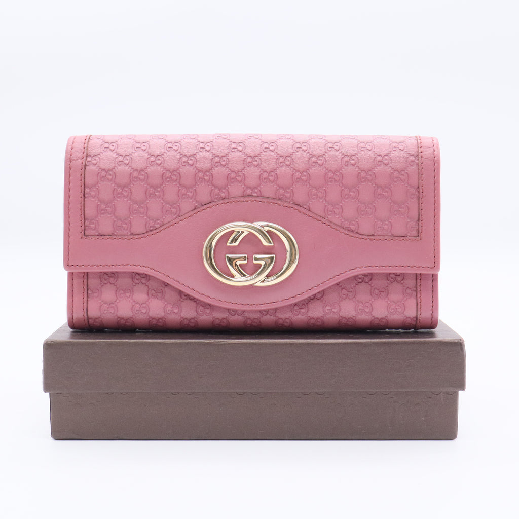 Bi-fold Long Wallet Micro Gucci W20672