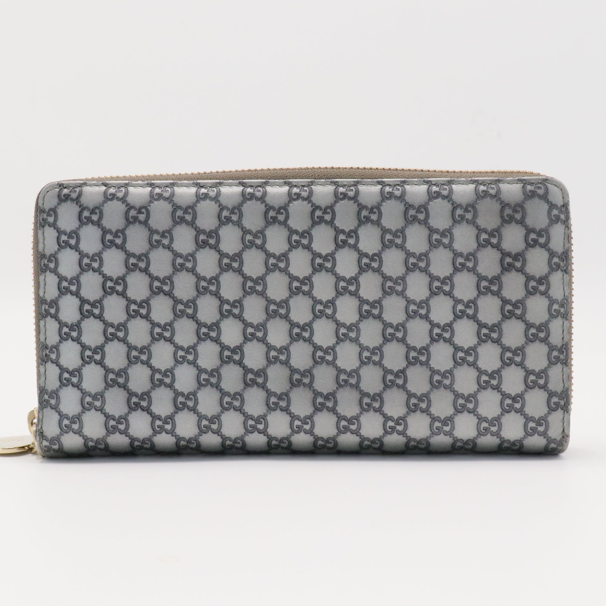 Zip Around Wallet GG Coated Canvas Long