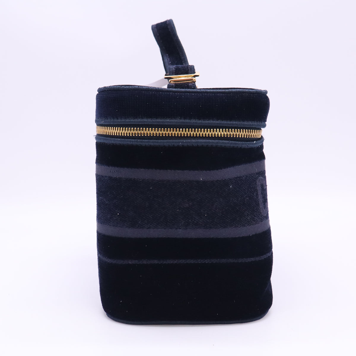 Embroidered Velvet Diortravel Case vanity bag TwinsB24620