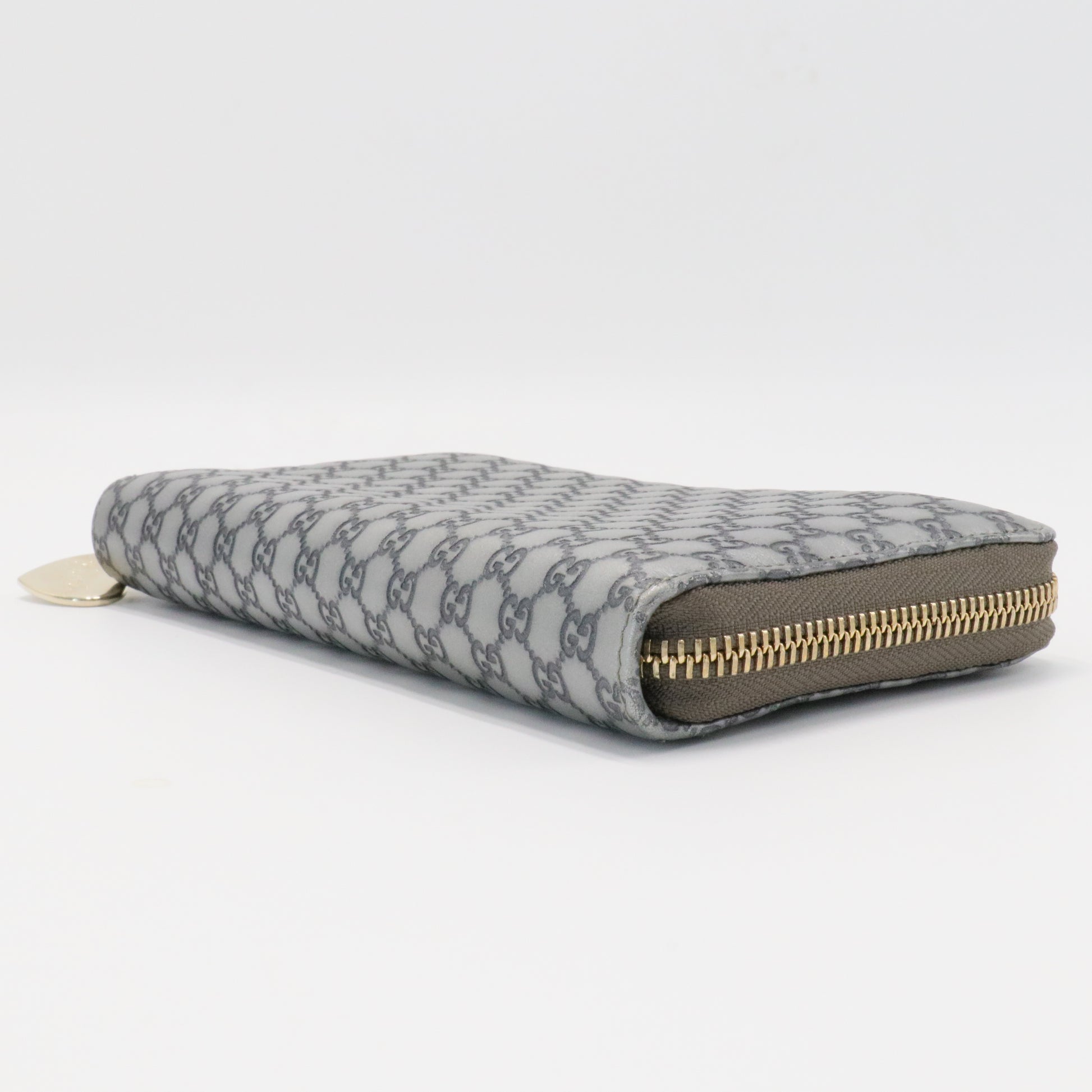 Zip Around Wallet GG Coated Canvas Long