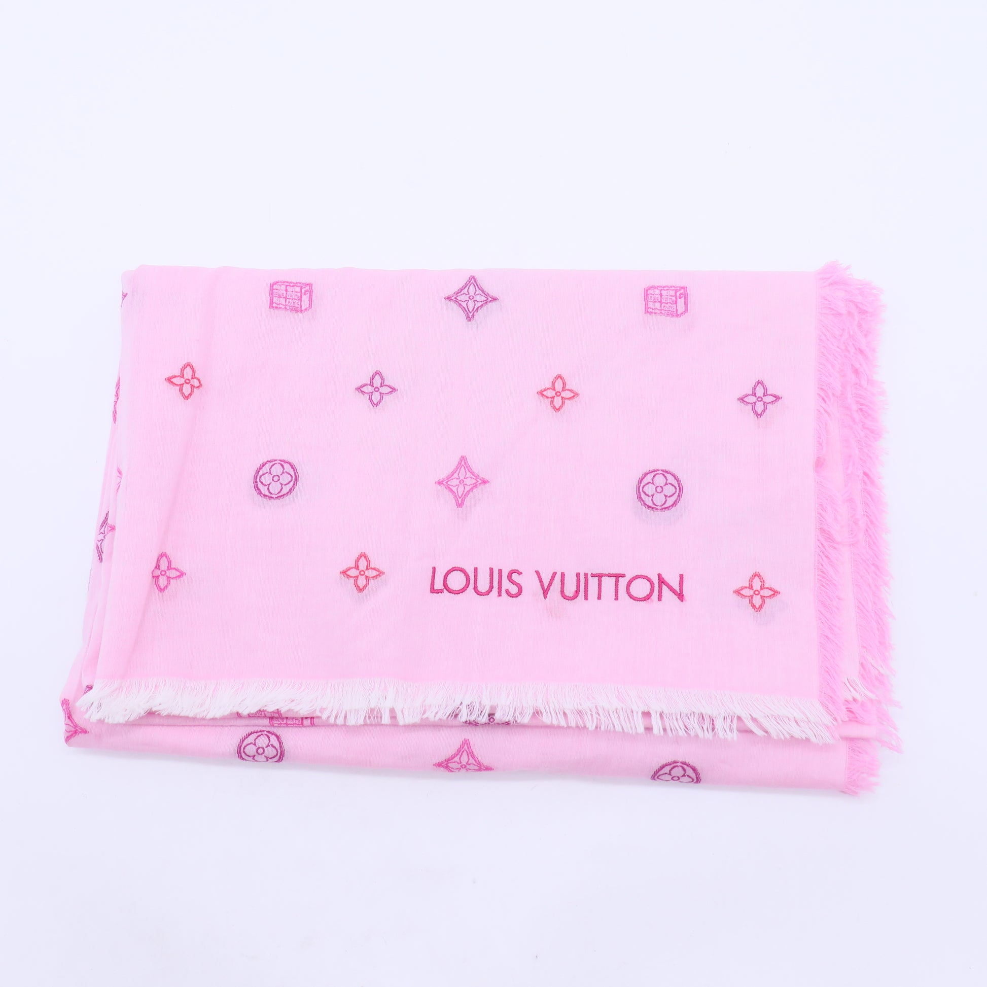 Pink scarf W20234