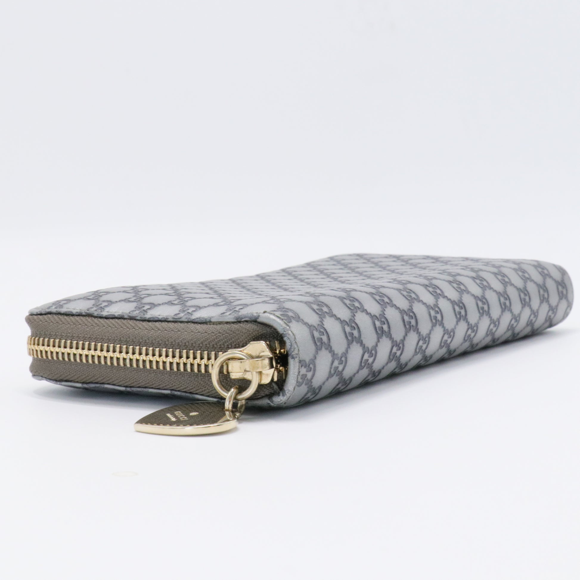 Zip Around Wallet GG Coated Canvas Long