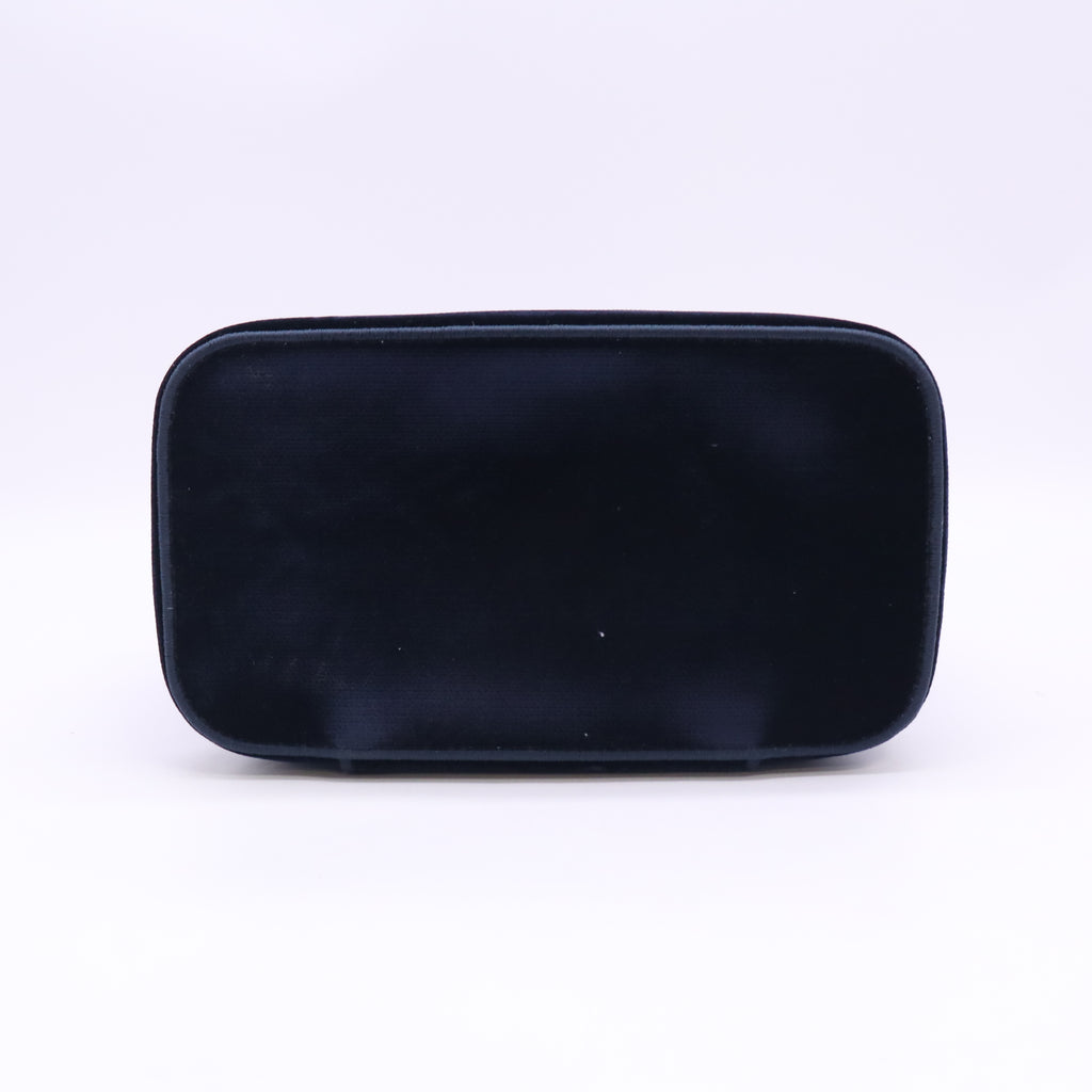Embroidered Velvet Diortravel Case vanity bag TwinsB24620