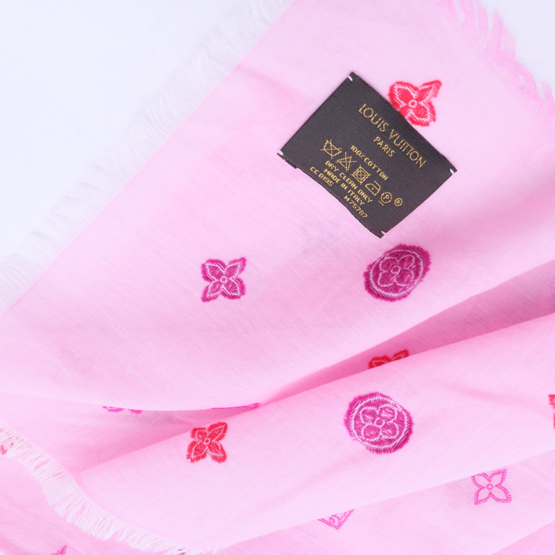 Pink scarf W20234