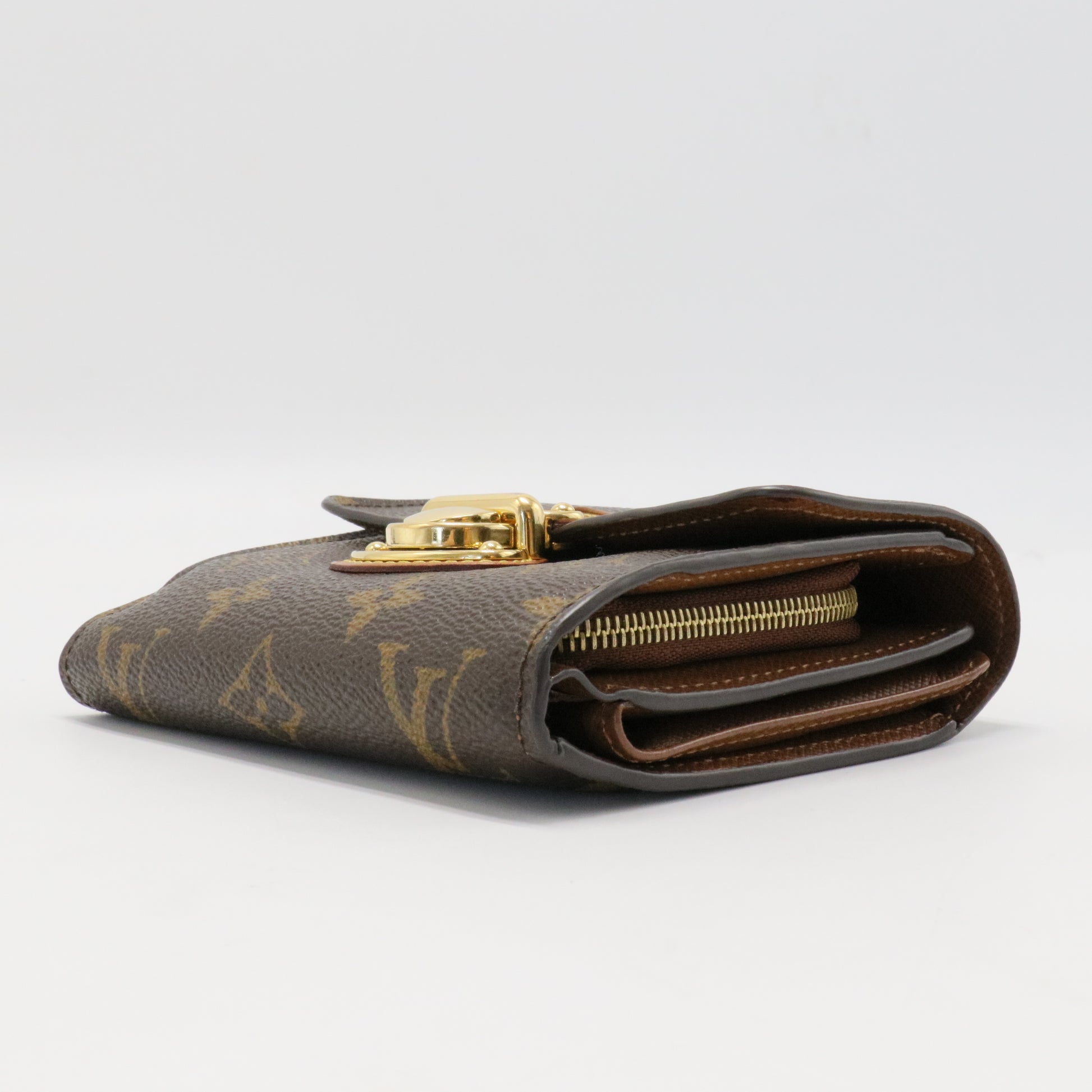 Monogram Coated Canvas Joey Wallet