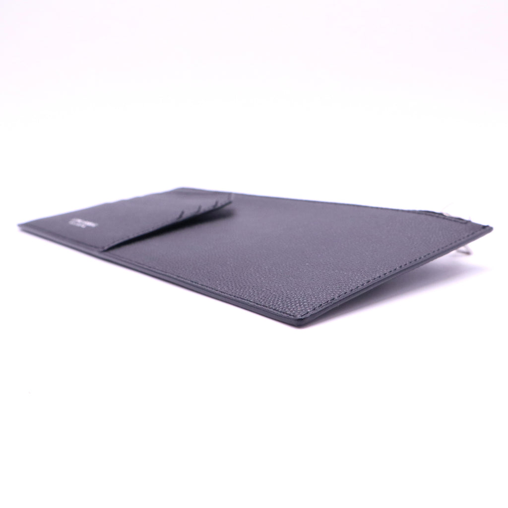 Saint Laurent Exclusive Grained Leather Fragment Zipped Card Case W21378
