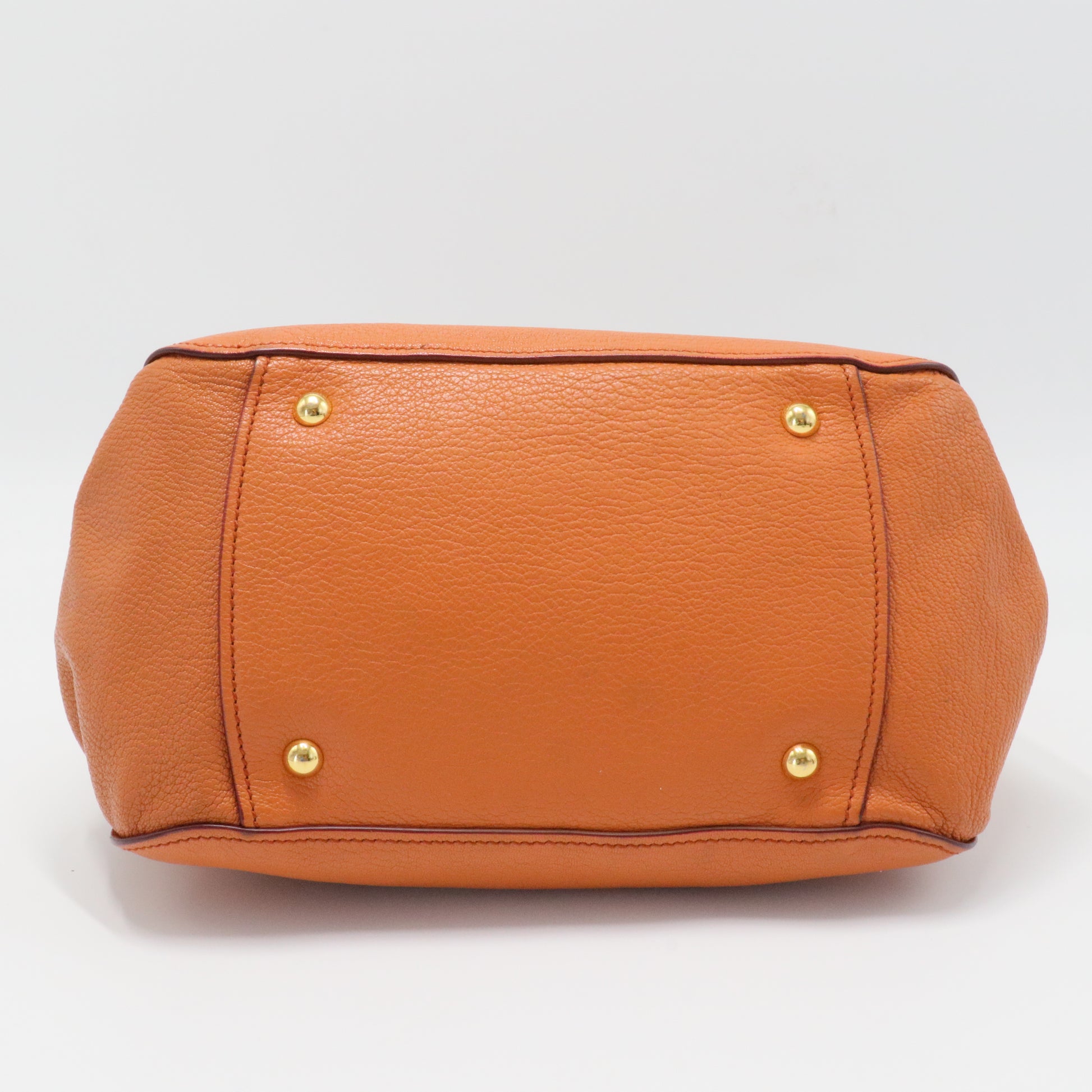 Madras Bowler Bag Leather Small
