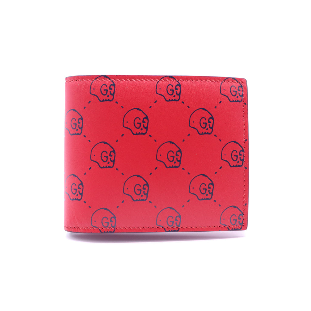 Gucci GucciGhost Leather Bifold Wallet W21250