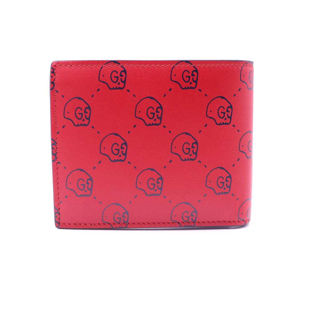 Gucci GucciGhost Leather Bifold Wallet W21250