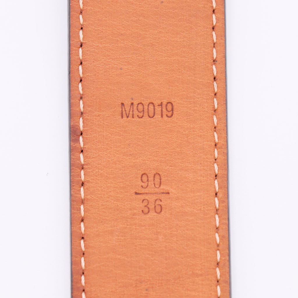Louis Vuitton Monogram Essential V Belt 90 36 twins W22343