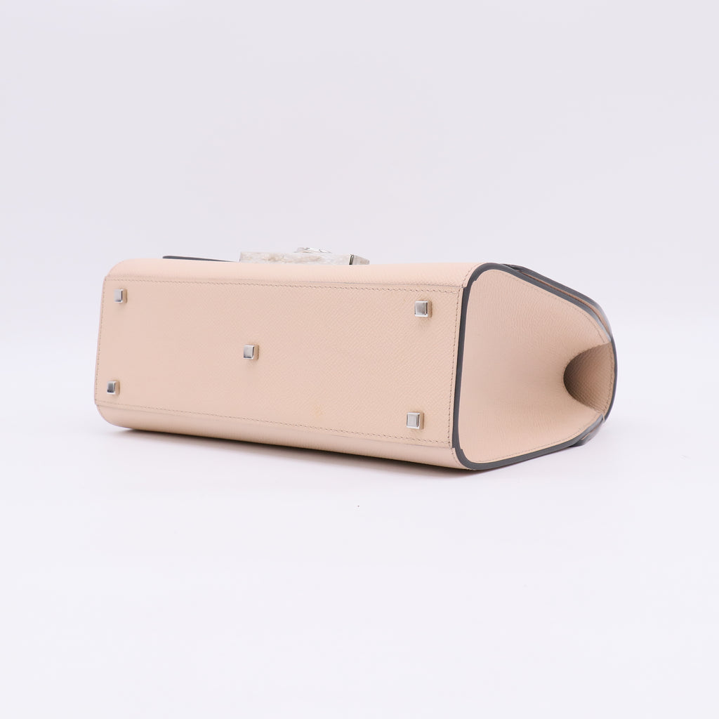Moynat Taurillon Blush Rejane PM Pink twins LDZ229