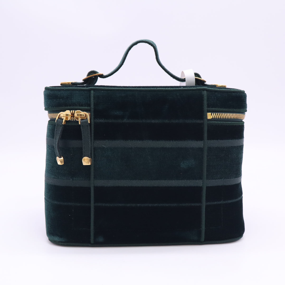 Embroidered Velvet Diortravel Case vanity bag Twins B24622