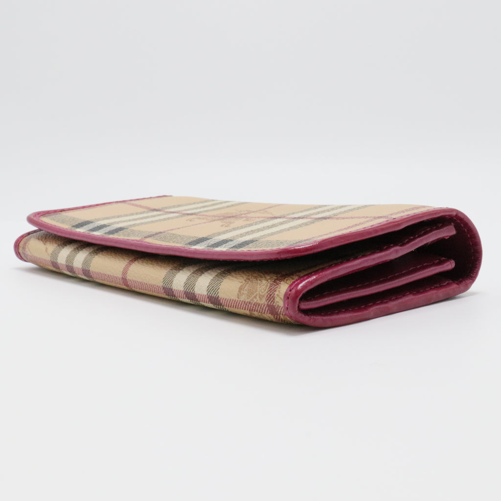 Haymarket Check Penrose Continental Wallet