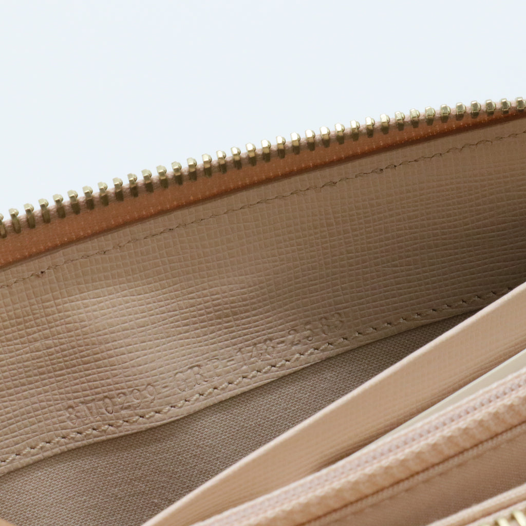 Zucca Spalmati Vitello Elite Zip Around Wallet