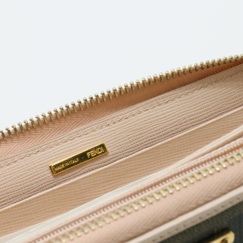 Zucca Spalmati Vitello Elite Zip Around Wallet