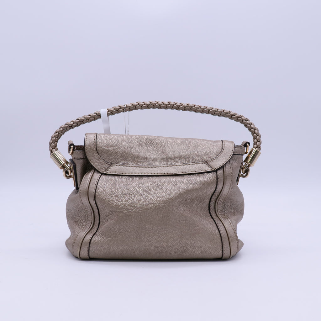 Bella Flap Shoulder Bag Leather Medium  B21342
