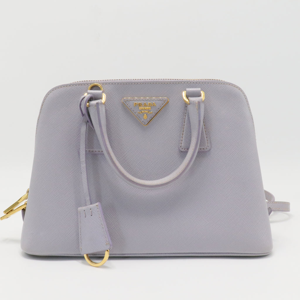Saffiano Lux Leather Promenade Small