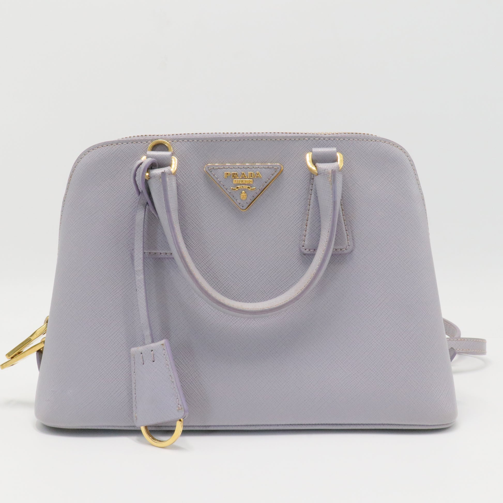 Saffiano Lux Leather Promenade Small