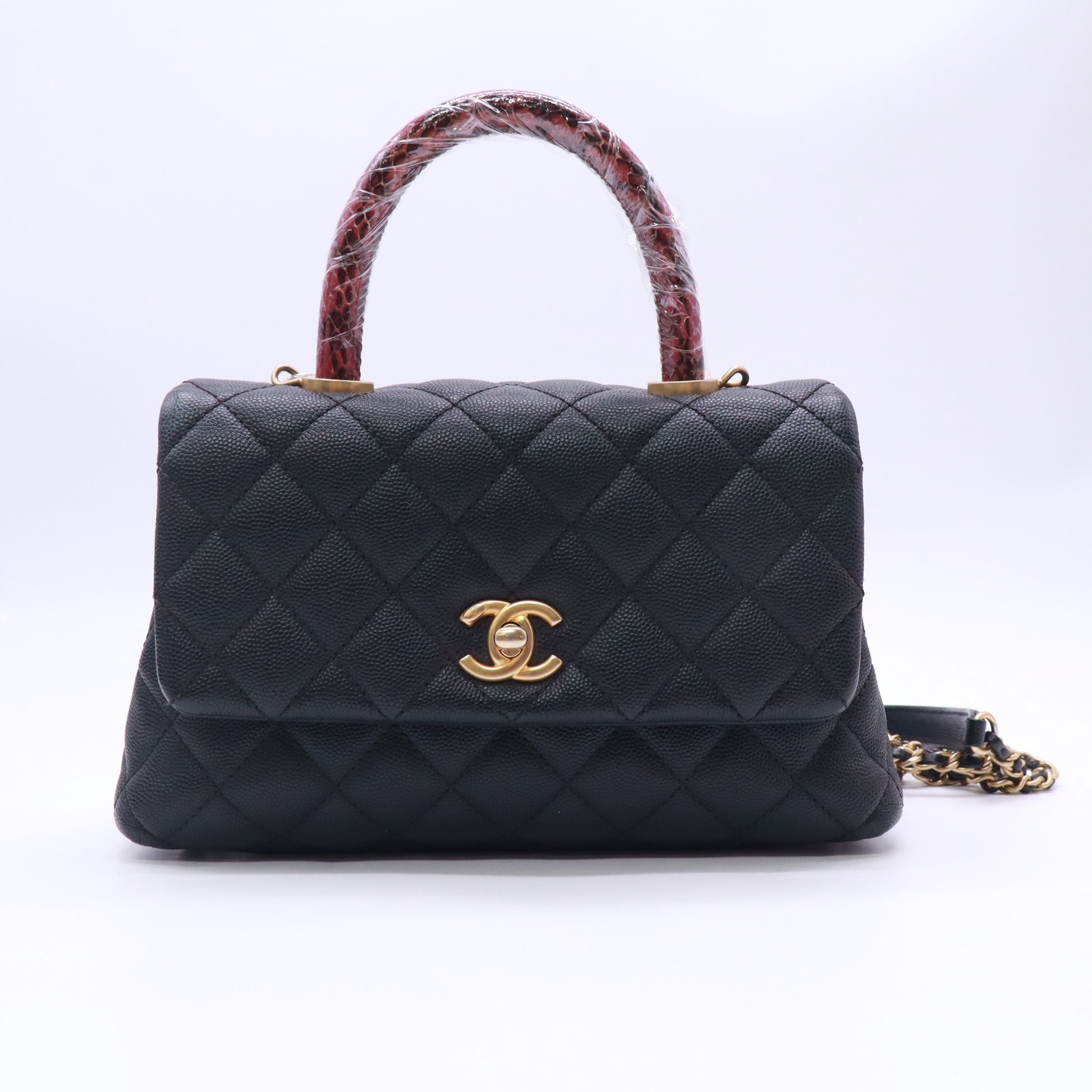 Chanel Coco Handle Bag twins LDZ730