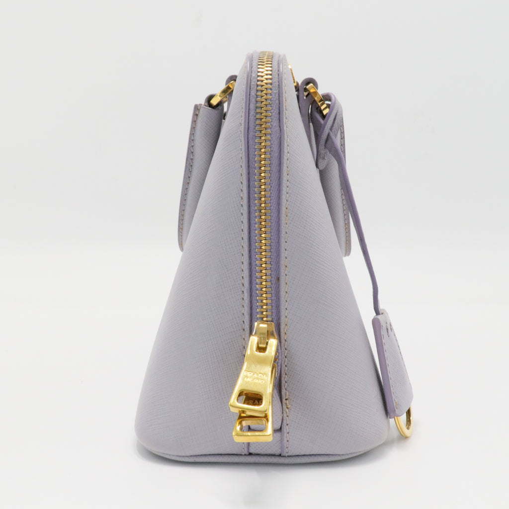 Saffiano Lux Leather Promenade Small