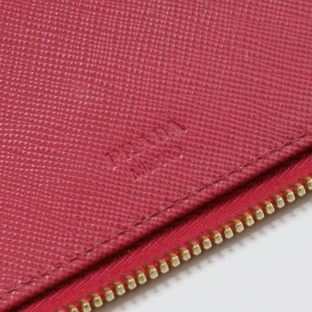 Tessuto Nylon Zip Around Wallet