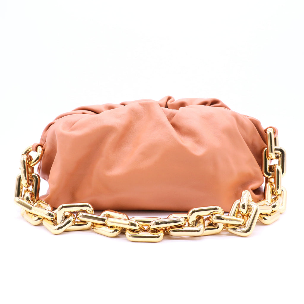 Leather Chain Pouch