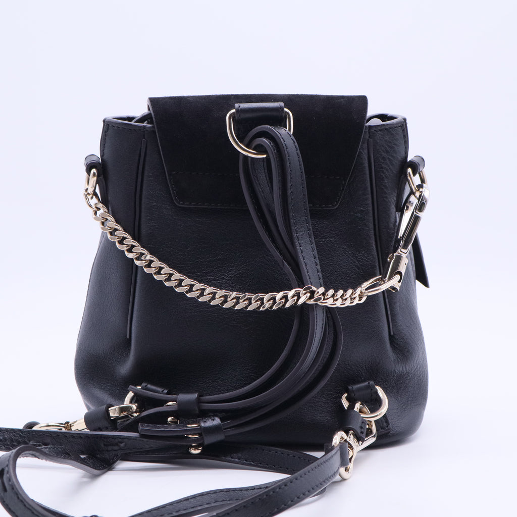 Leather Bucket Bag B20092