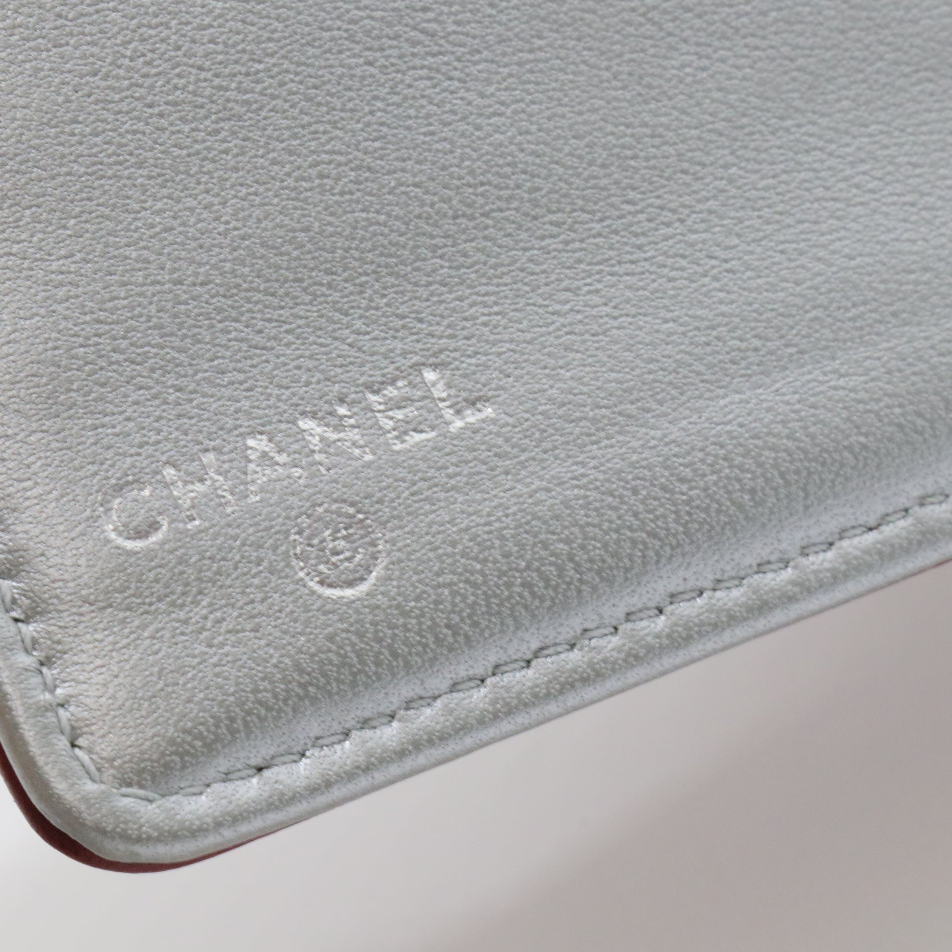 Camellia Embossed Long Wallet
