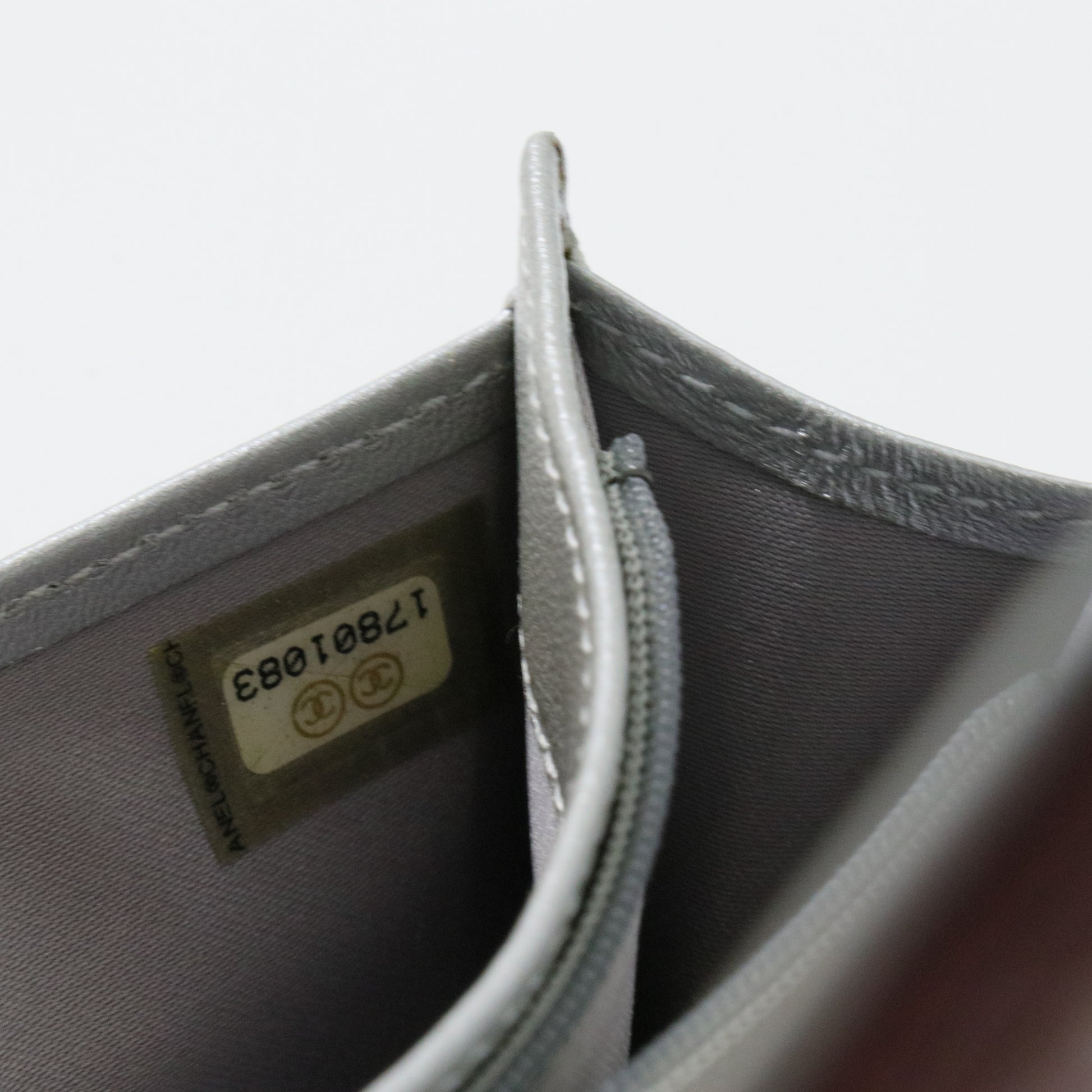 Camellia Embossed Long Wallet