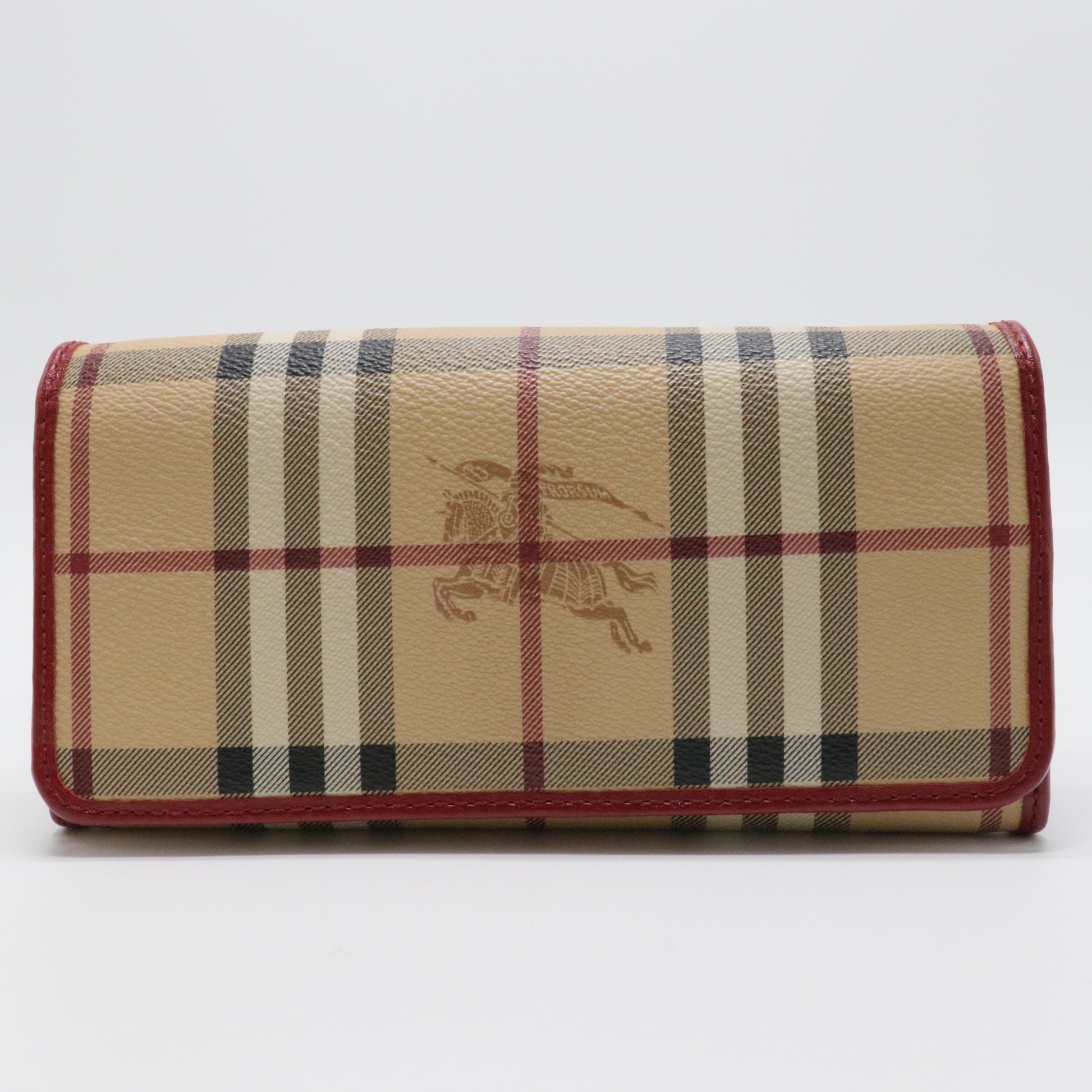 Burberry Haymarket Check Continental Wallet