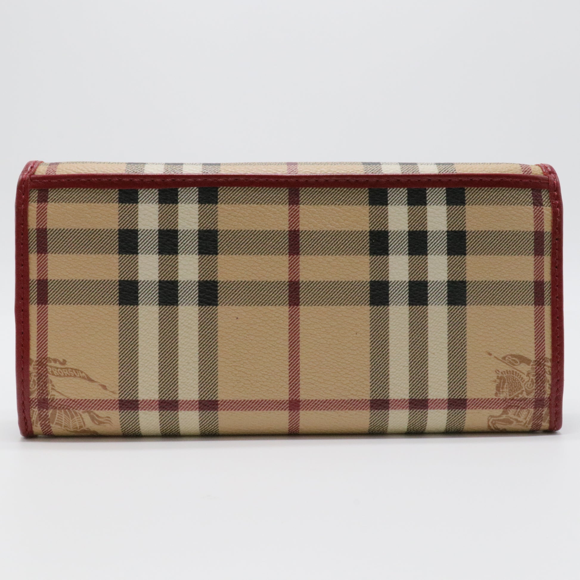 Burberry Haymarket Check Continental Wallet